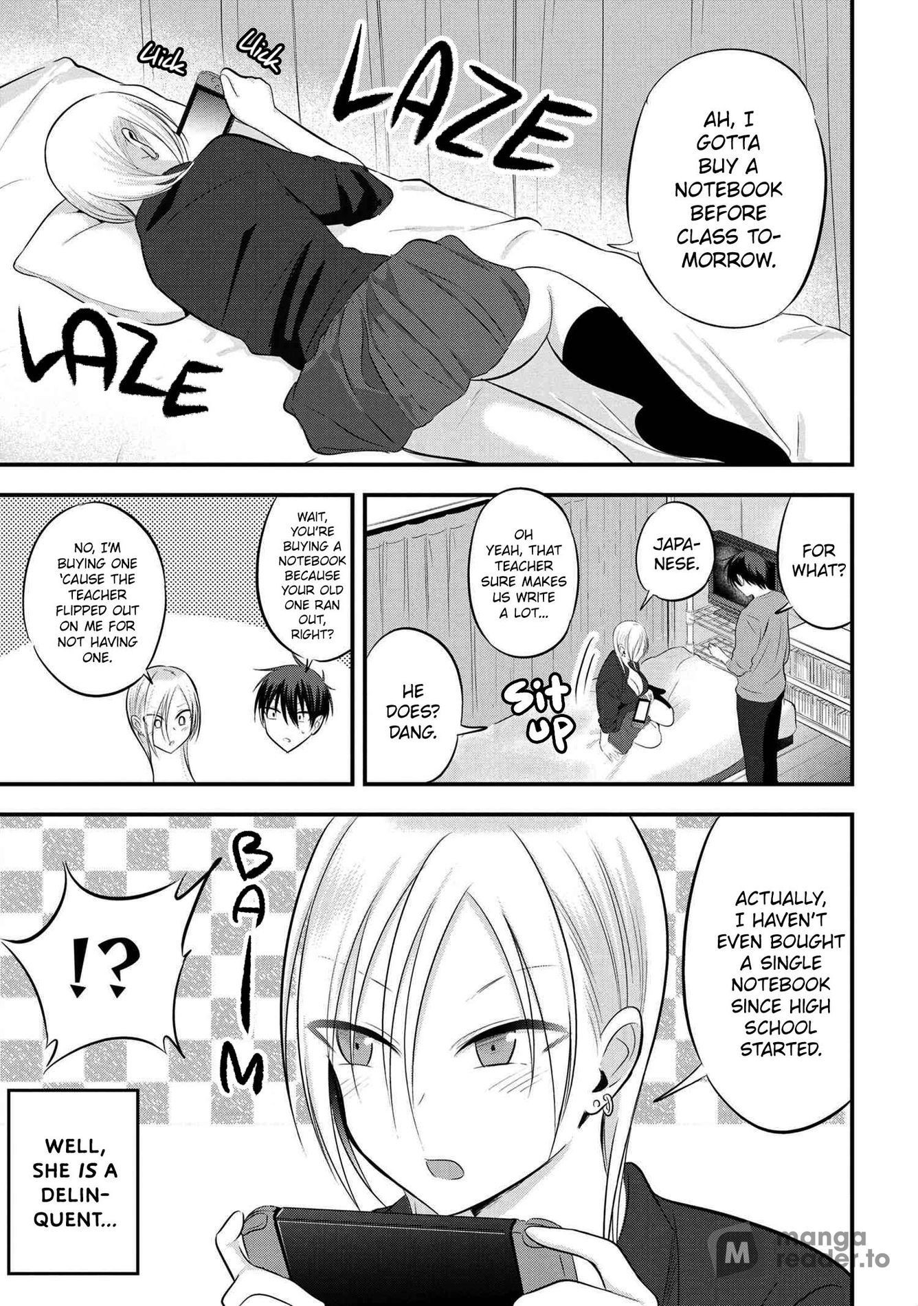 Please go home! Akutsu-san, Chapter 58 image 1